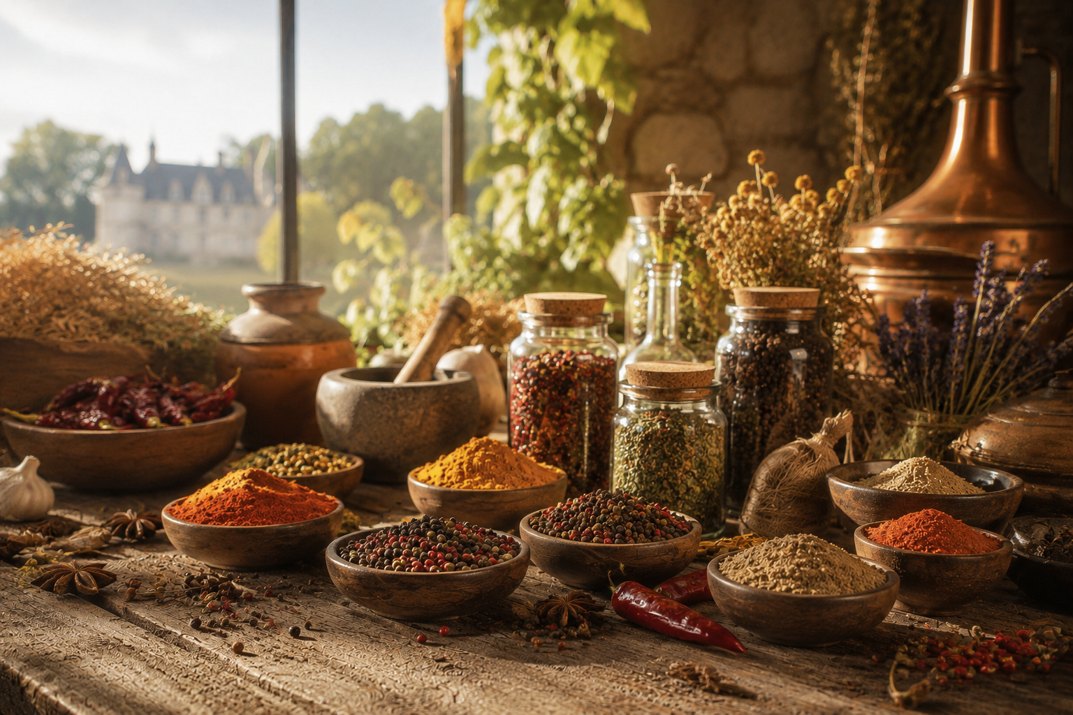 Épices et poivres Terre Exotique