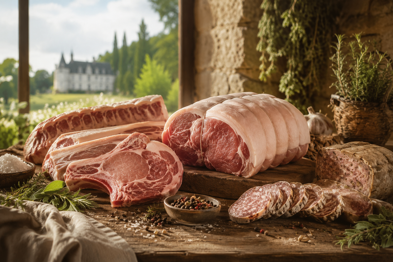 Porc Roi Rose de Touraine